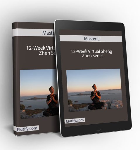 Virtual Sheng Zhen meditation and energy healing course mockup