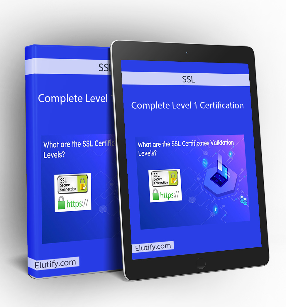 Ssl One SSL Complete Level 1 Certification – Learn SSL, Encryption & Web Security