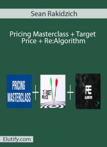 Sean Rakidzich Pricing Masterclass cover