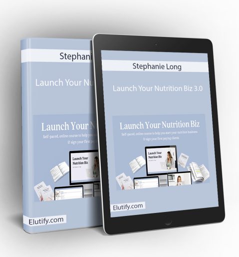 Online nutrition business program Launch Your Nutrition Biz 3.0 mockup