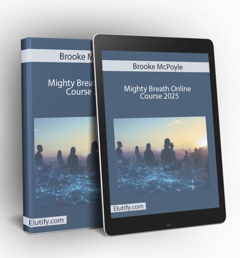 Preview of Brooke McPoyle’s Mighty Breath Online Course 2025 training interface and modules
