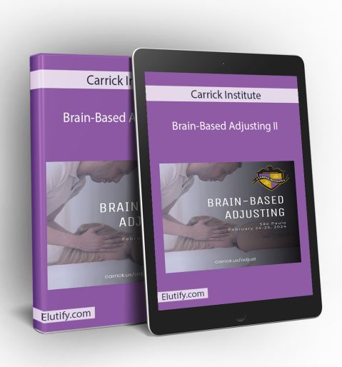 Mockup of Carrick Institute Brain-Based Adjusting II training program